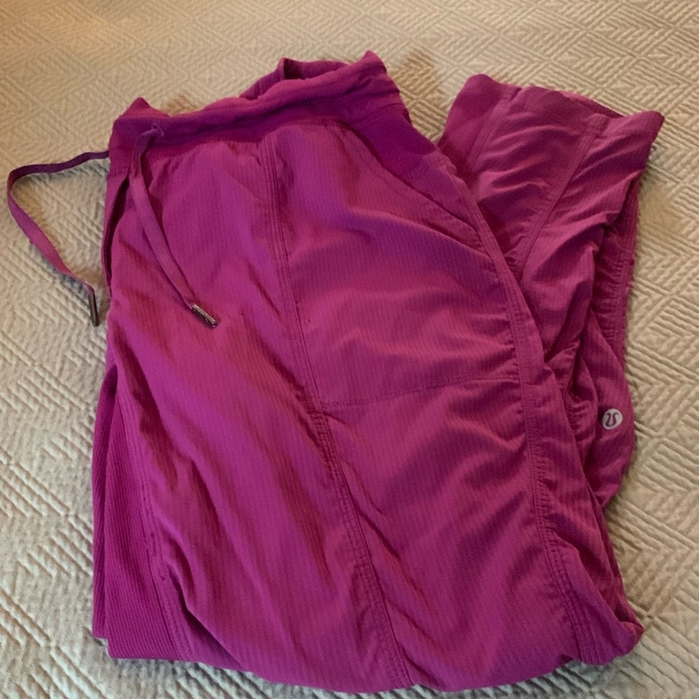 lululemon athletica Pink Track Pants Lightweight Joggers